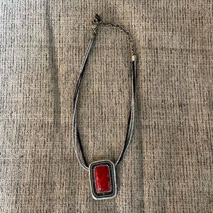 Chico’s Red Pendant Necklace